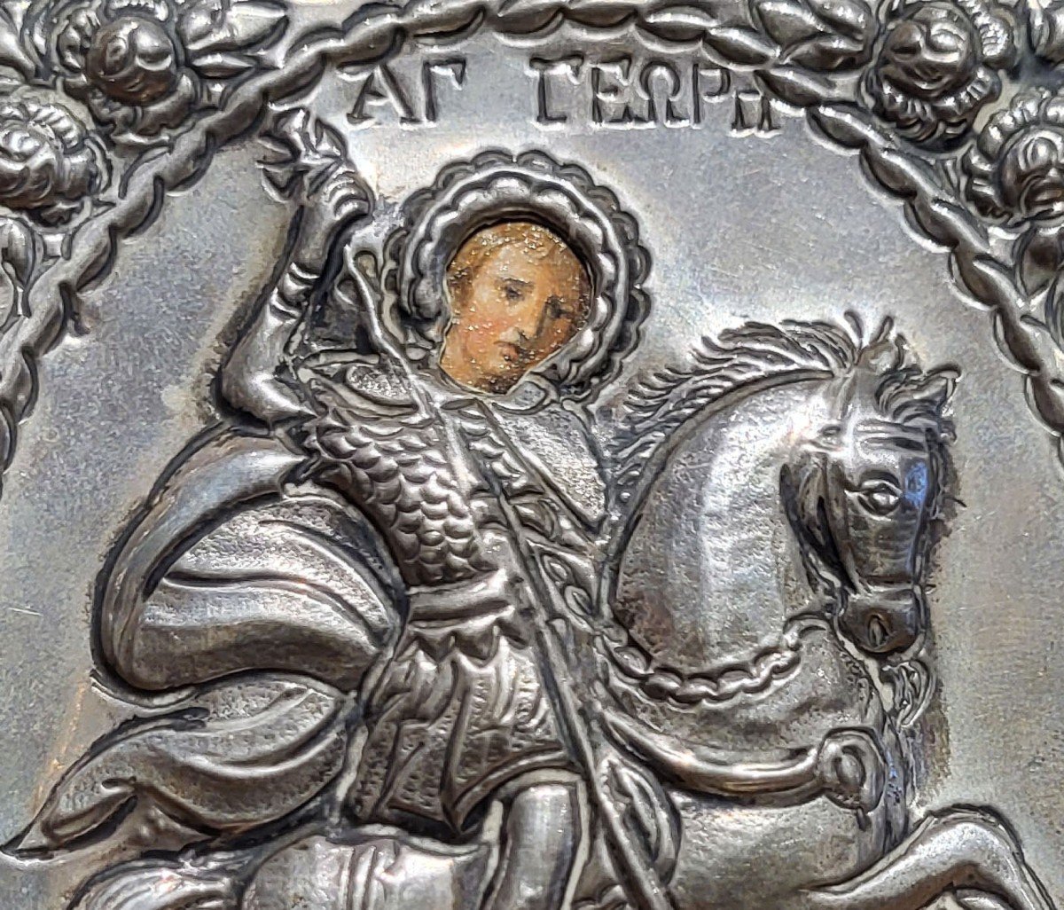 Icône De Saint Georges, 19eme-photo-2