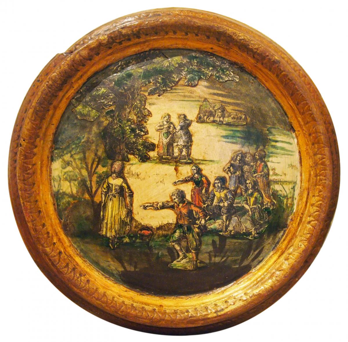 In Round 7 Tables Arte Povera, Italy, 18th Century-photo-4