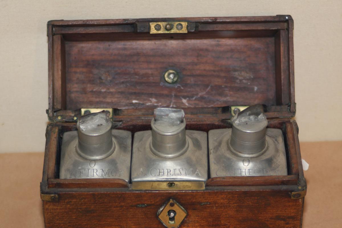 Box Holy Oils, 19th Century-photo-2