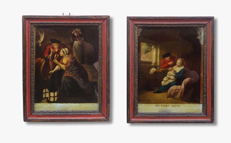 A Pair Of Fixed Under Glass, Mutual Loves, 18th