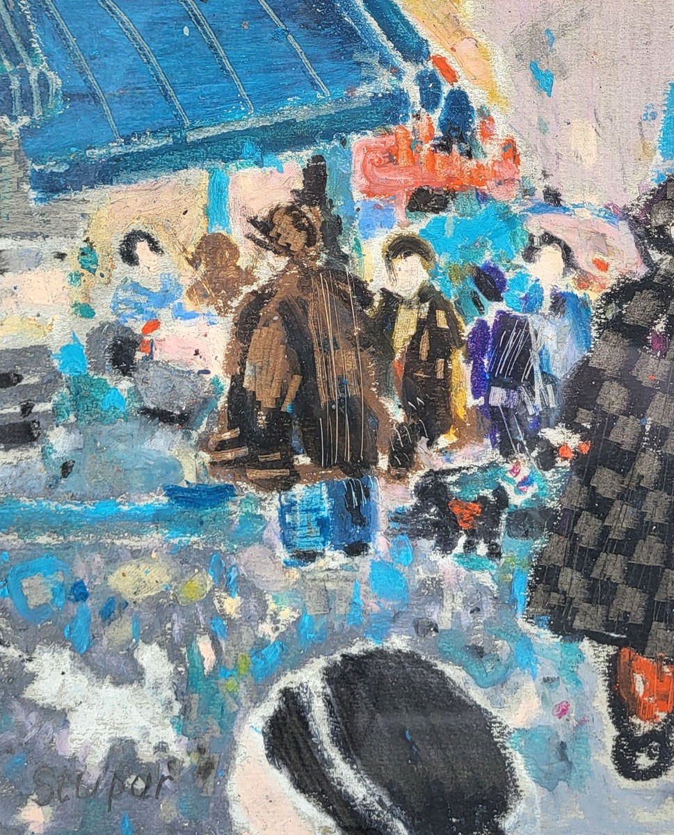 Une gouache, Rue de Paris par Marko Stupar-photo-2