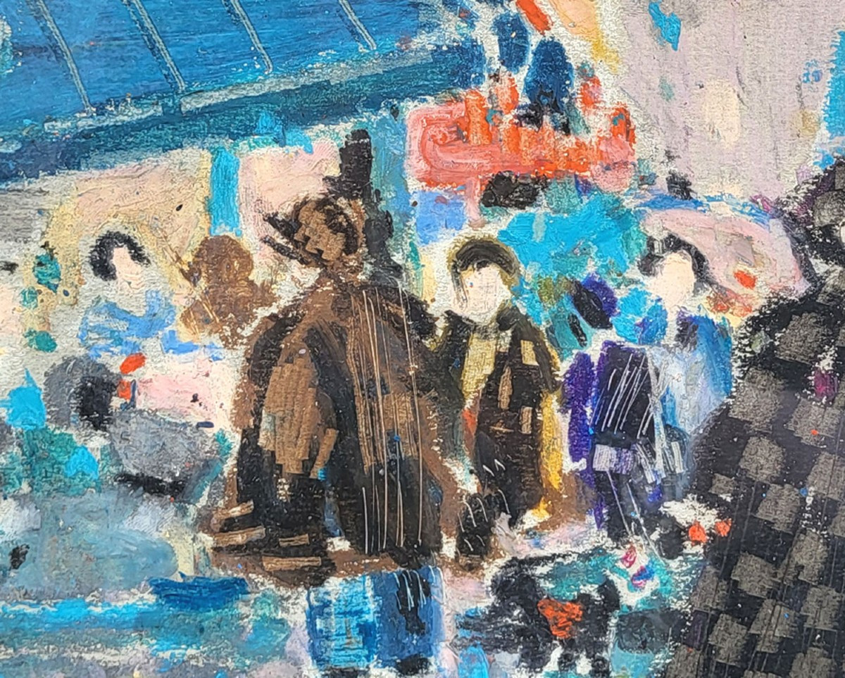 Une gouache, Rue de Paris par Marko Stupar-photo-3