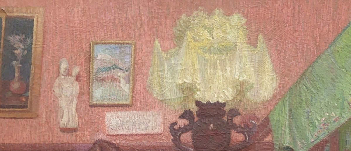 Huile sur toile Autoportrait  par Miriam Rocher -photo-2