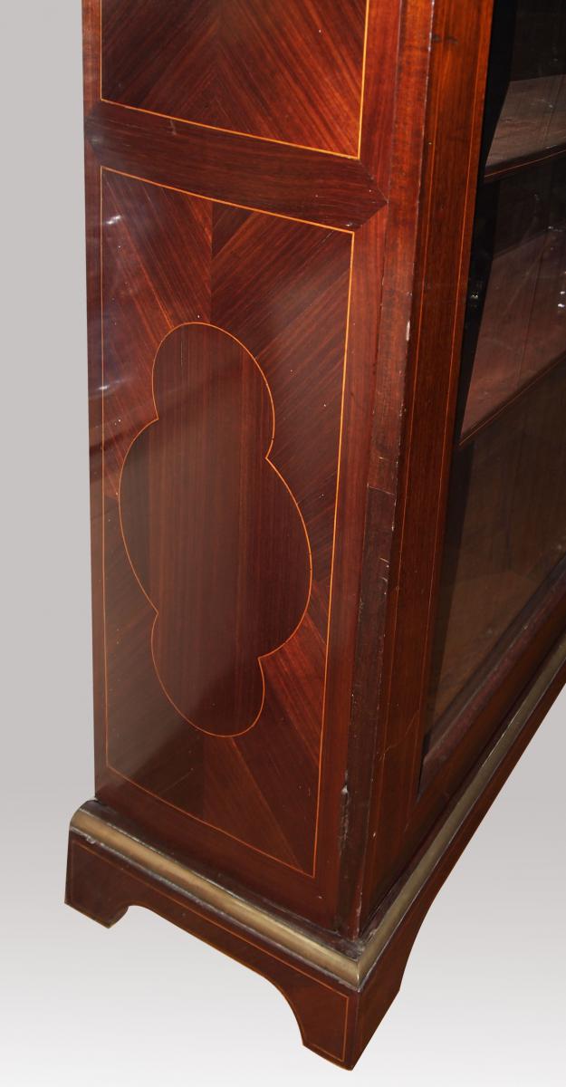 Bookcase In Veneer, Louis XIV-photo-2