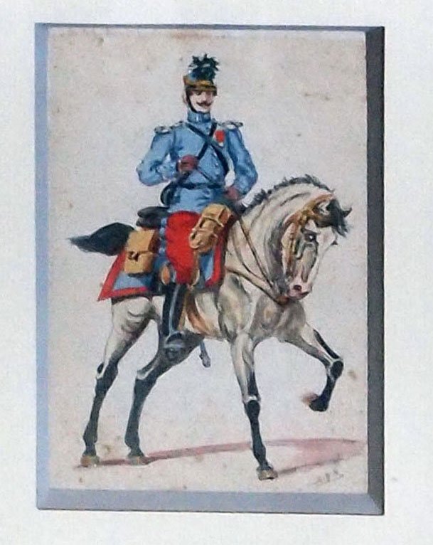 Aquarelles Militaire Par Berne Bellecour -photo-3