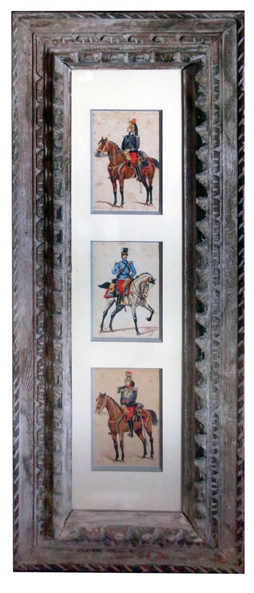 Aquarelles Militaire Par Berne Bellecour 