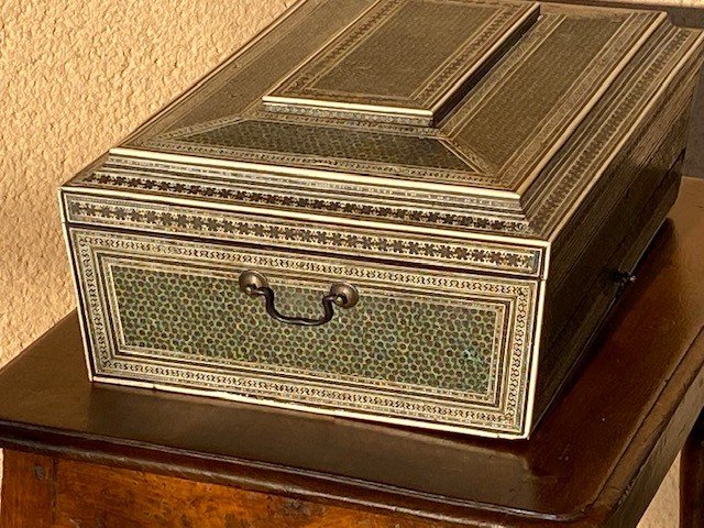 A Sewing Box, 19th-photo-3