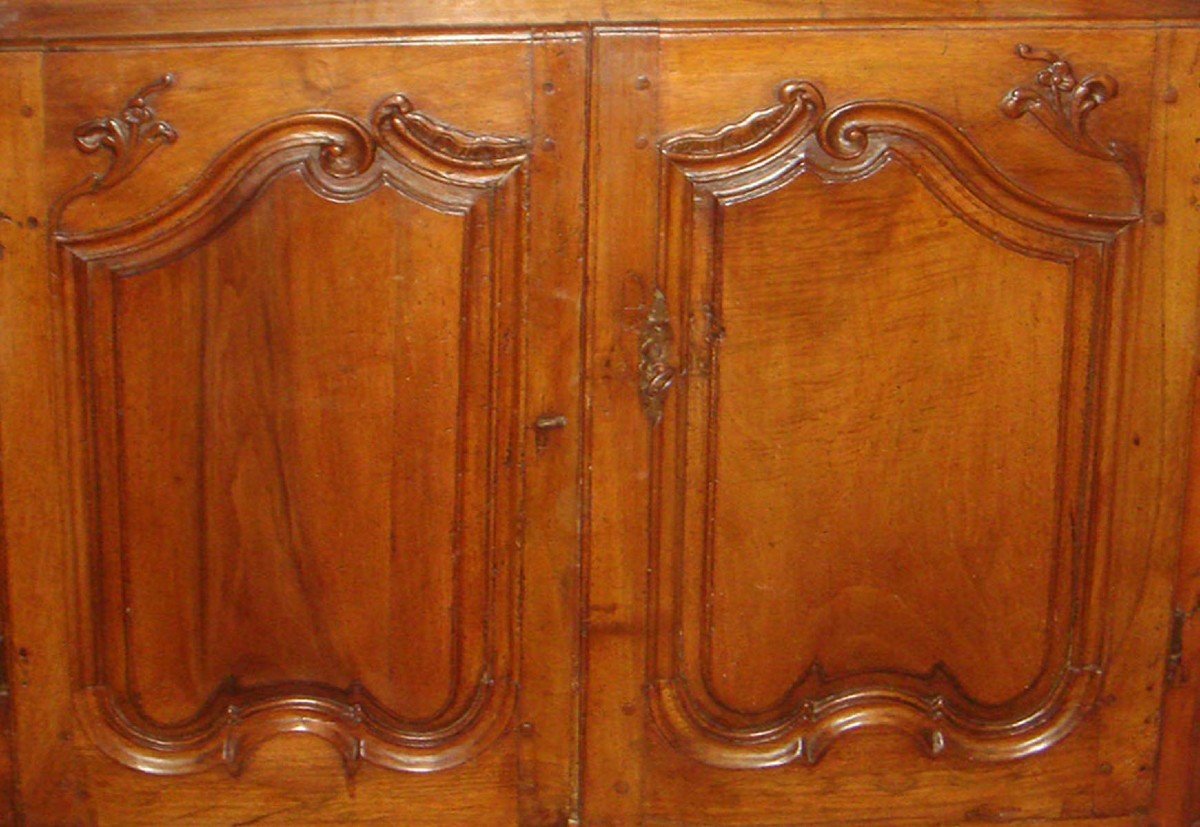 Petit Buffet 2 Portes époque Louis XV-photo-2