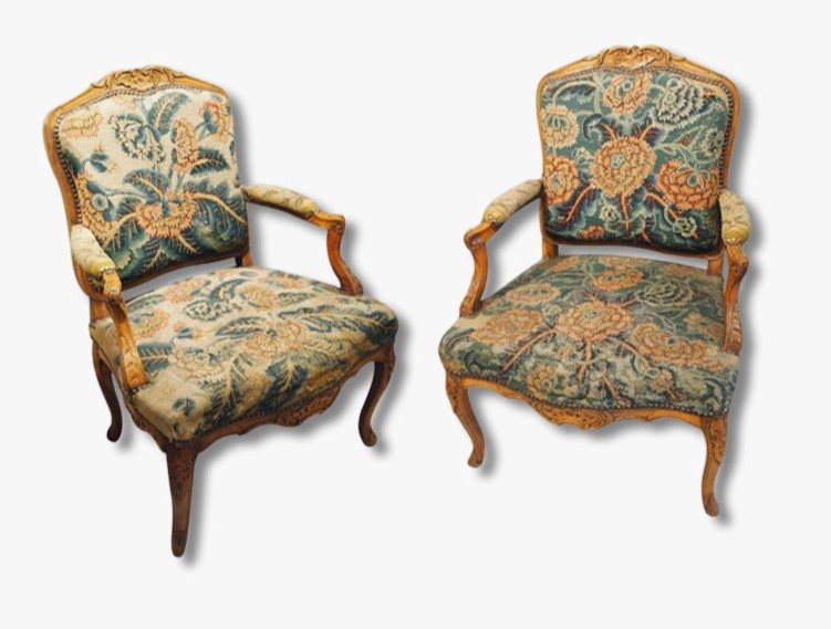 Pair Of Regency Armchairs