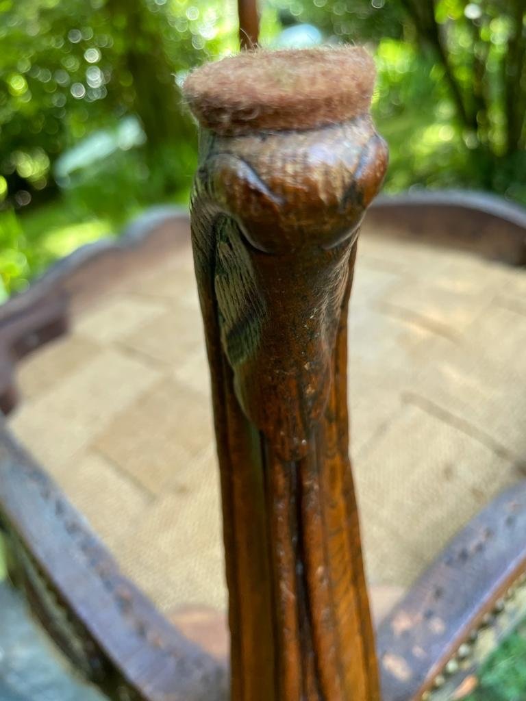 Fauteuil époque Louis XV En Bois Naturel -photo-2