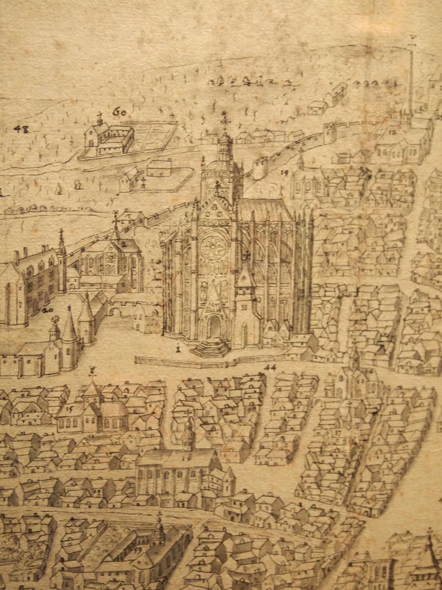 Plan De Beauvais, Dated 1667-photo-1