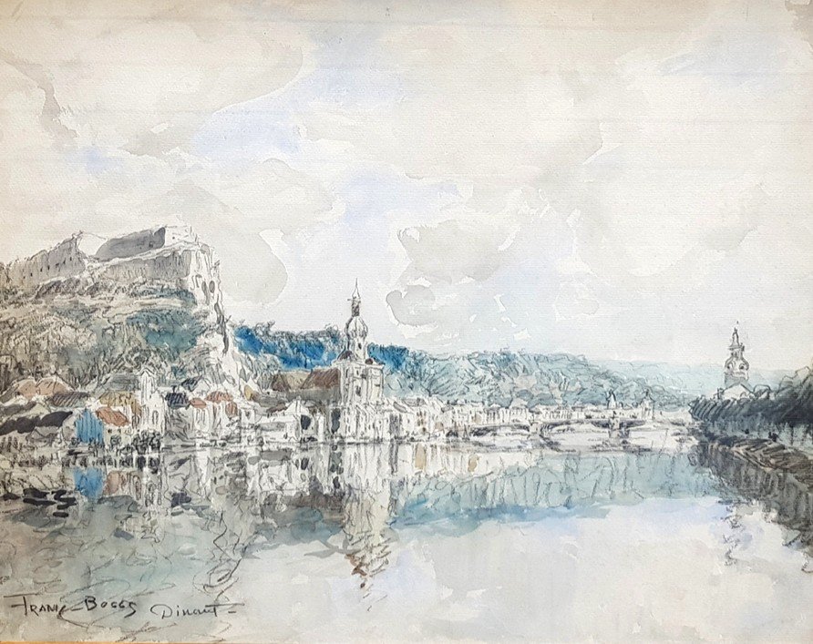 Watercolor, Diannt By Frank Boggs