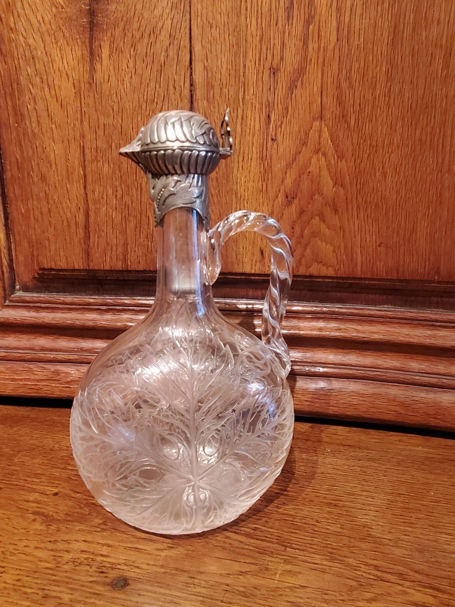 Une Carafe en cristal époque 1900