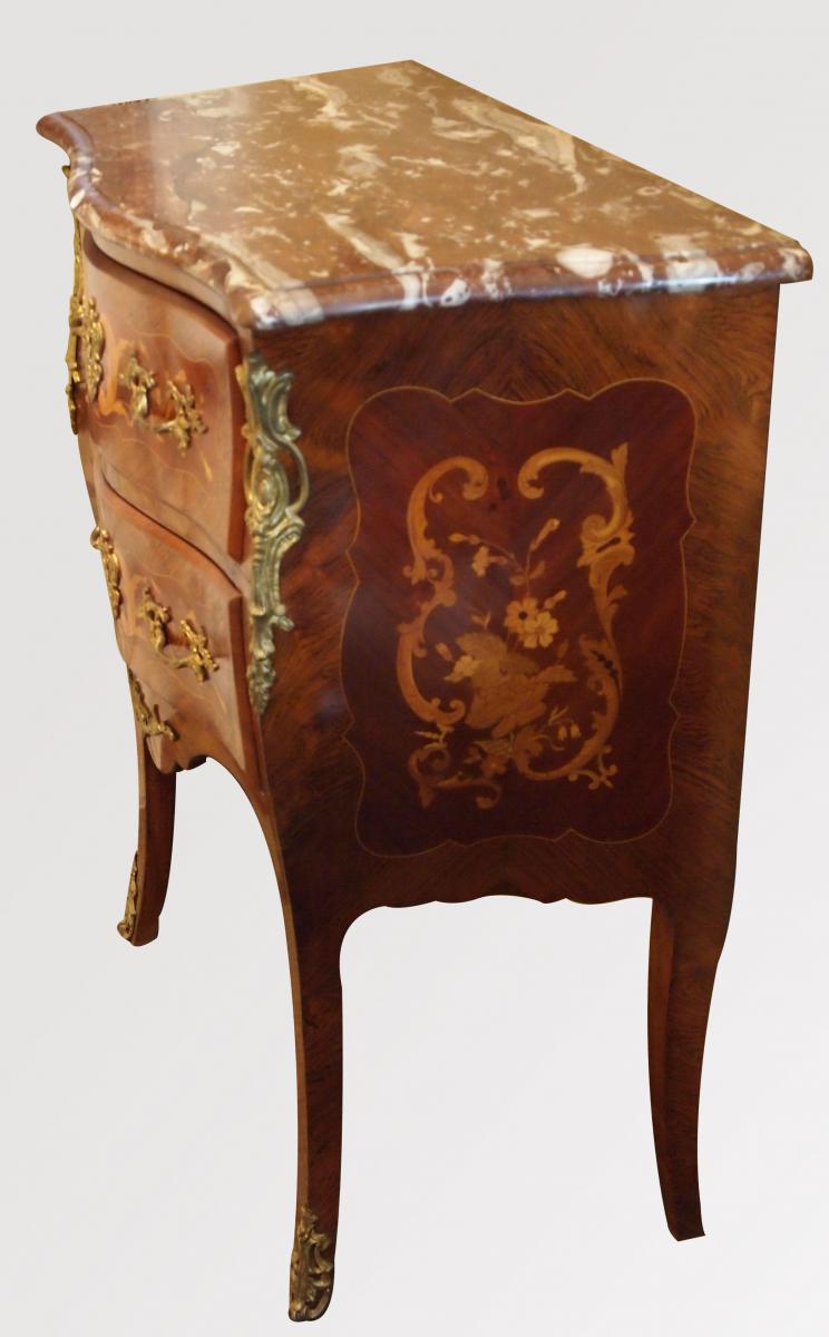 Une Commode Style Louis XV-photo-3