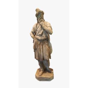 Large Figure, Terracotta, 19th 