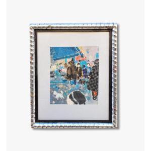 Une gouache, Rue de Paris par Marko Stupar