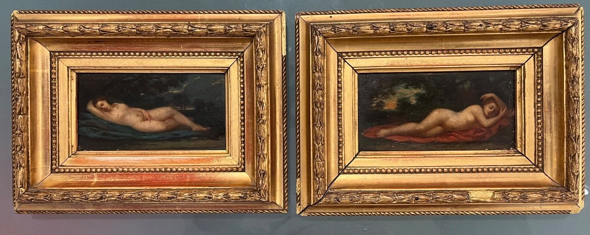 Pair Of 19th Century Paintings 