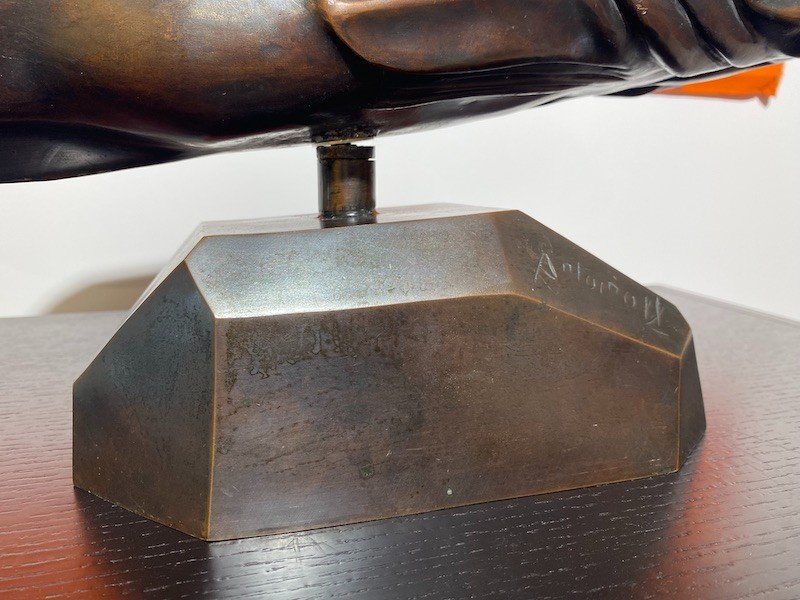 Georges Artemoff (1892-1965) - Bronze Sculpture-photo-4