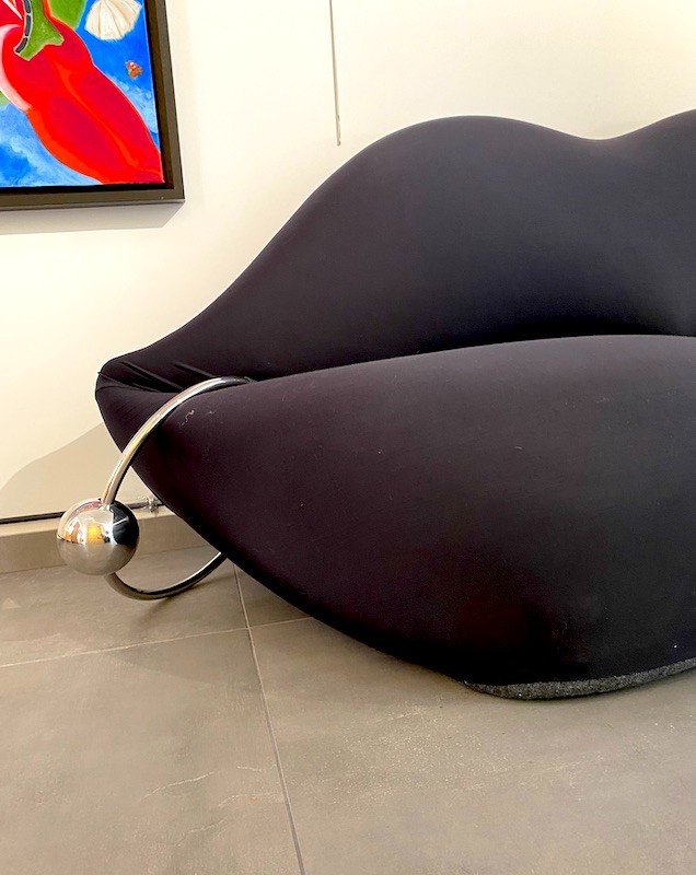 Dark Lady Bocca Sofa - Gufram By Studio 65-photo-3