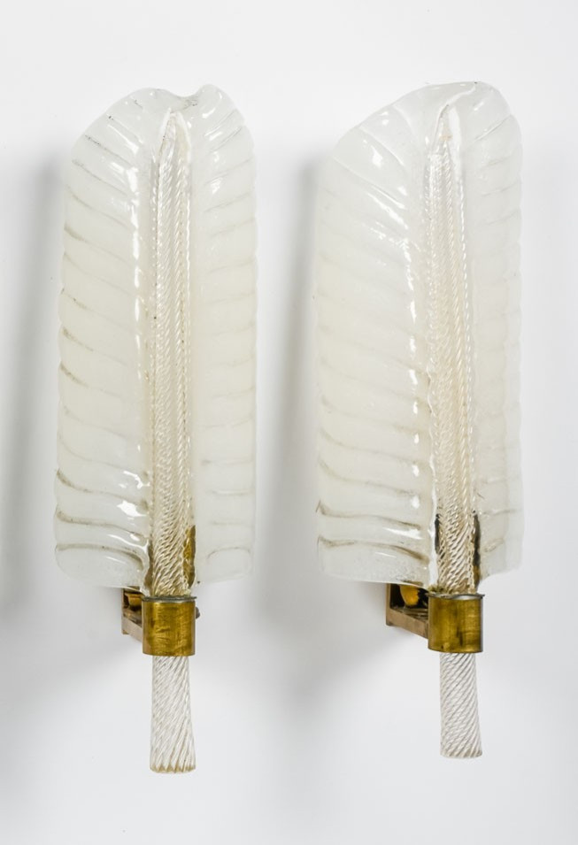  Paire d'appliques d' André Arbus pour VERONESE, années 1950