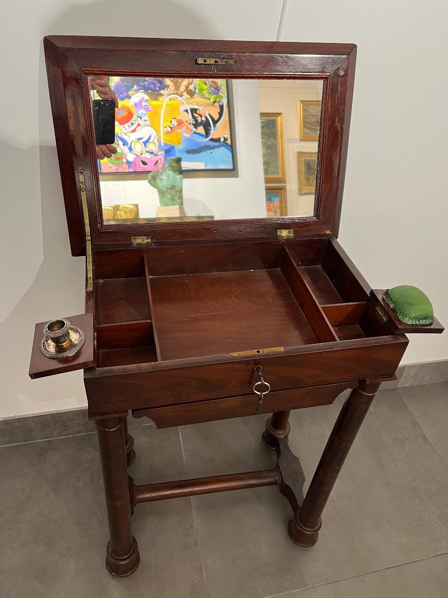 Empire Period Mahogany Worker -photo-3