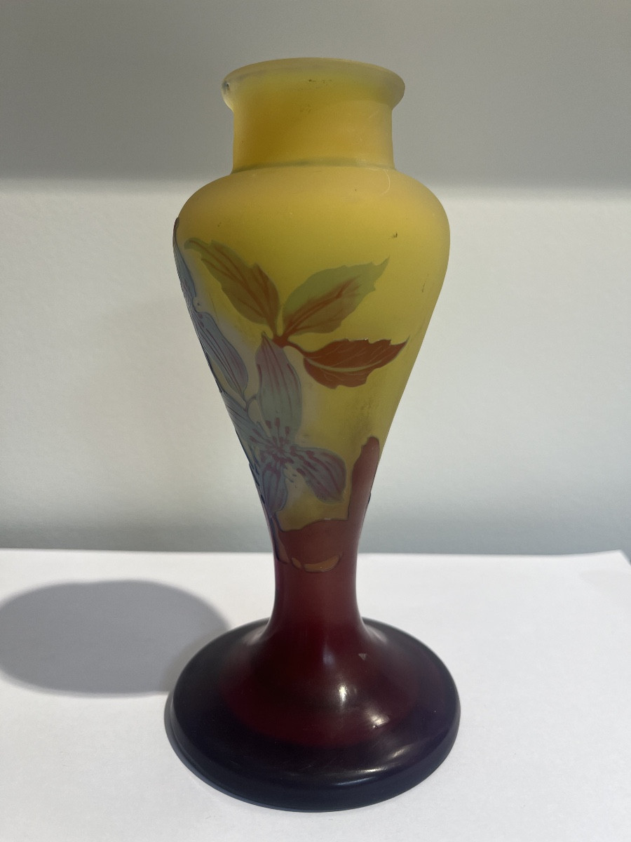  Vase By Emile Gallè-photo-3