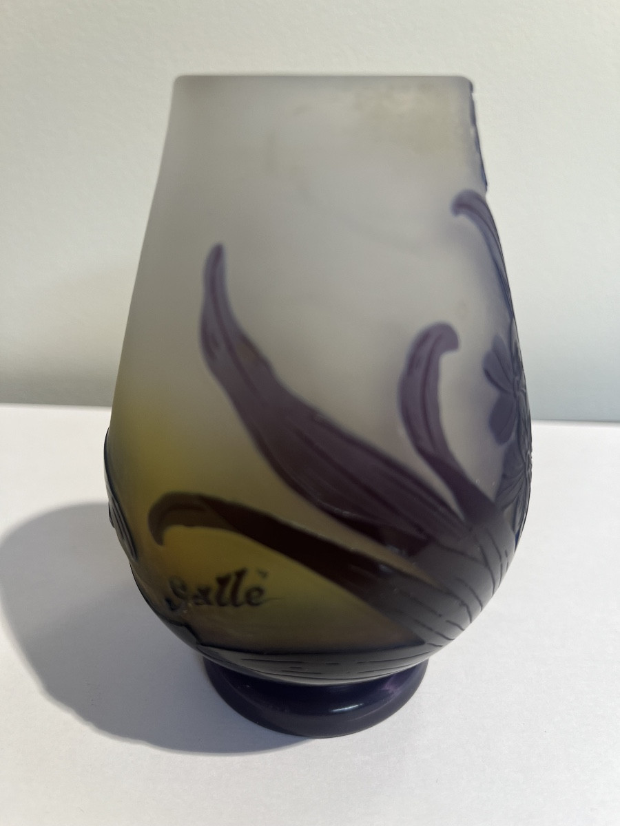 Vase By Emile Gallé -photo-2