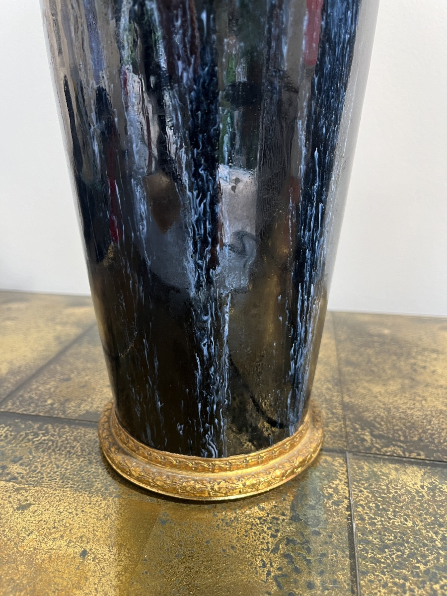 Pair Of “la Louvière” Vases-photo-4