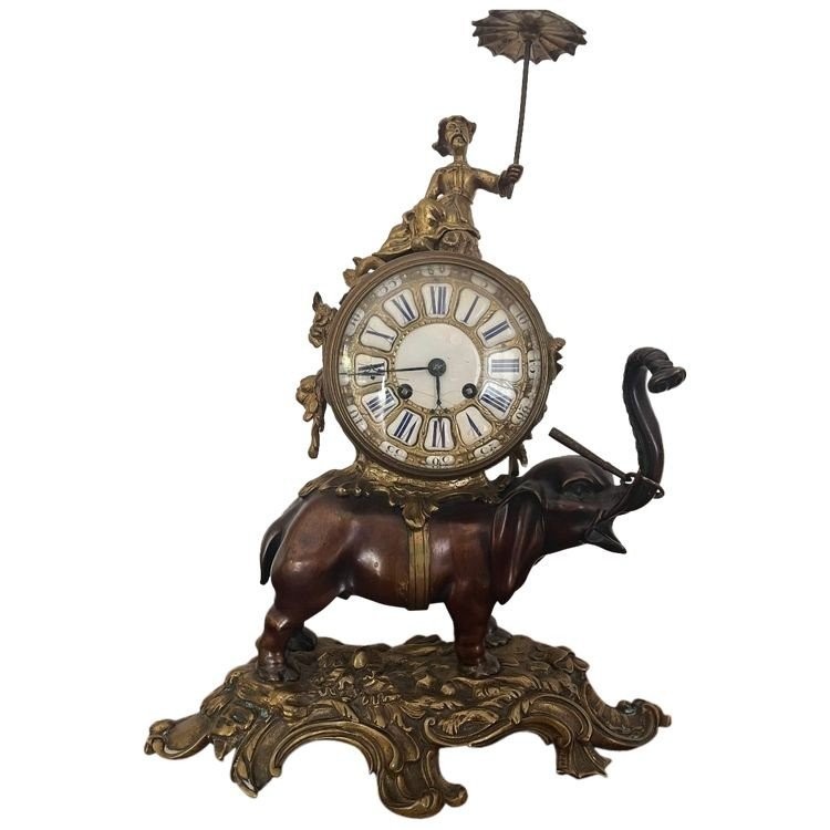 Bronze Elephant Pendulum 