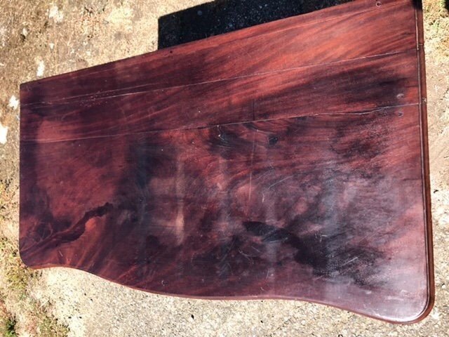 18th Century Bordeaux Chest Of Drawers In Solid Mahogany -photo-4