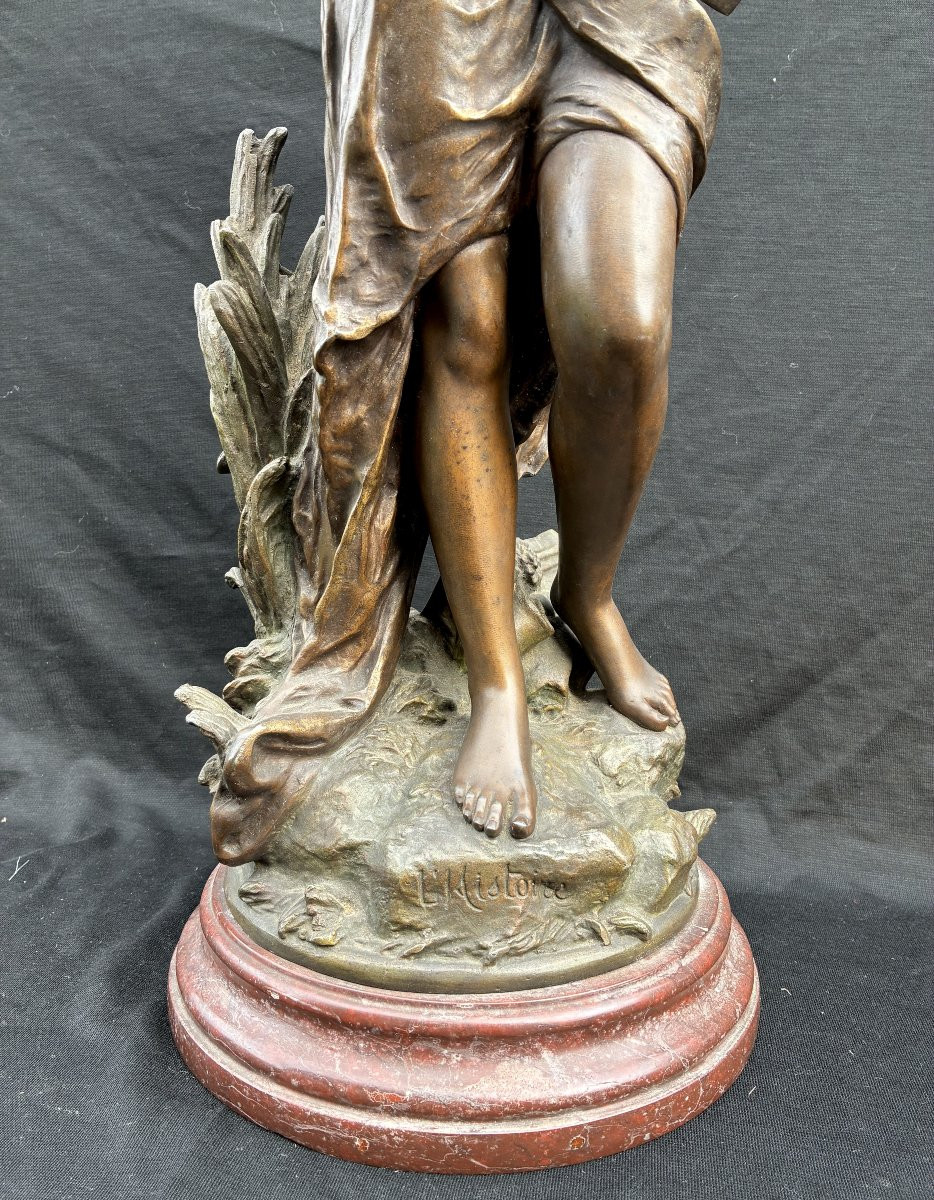 Auguste Moreau (1834 - 1917) - Figurative Sculpture-photo-3