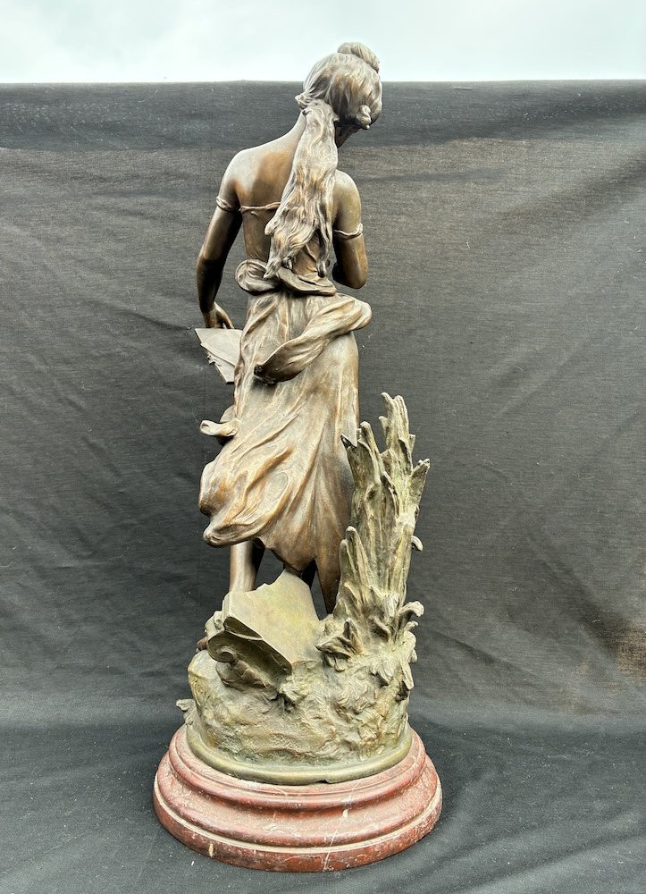 Auguste Moreau (1834 - 1917) - Figurative Sculpture-photo-3