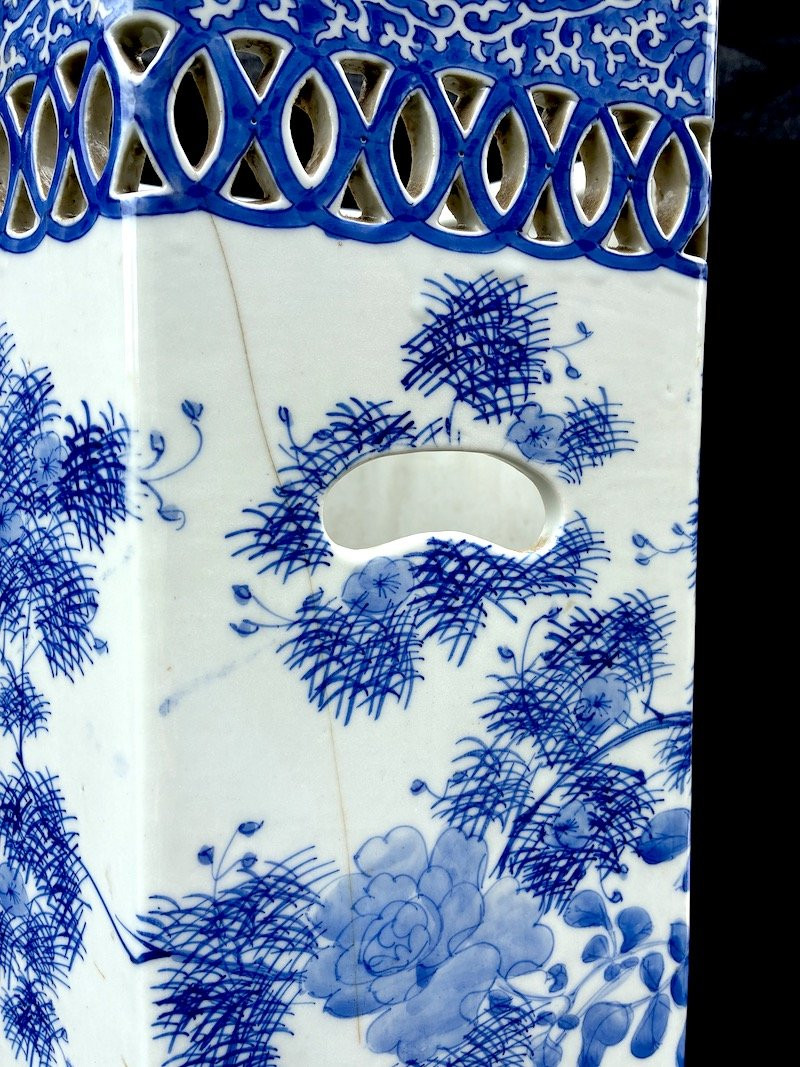 Asian Porcelain Umbrella Stand -photo-4