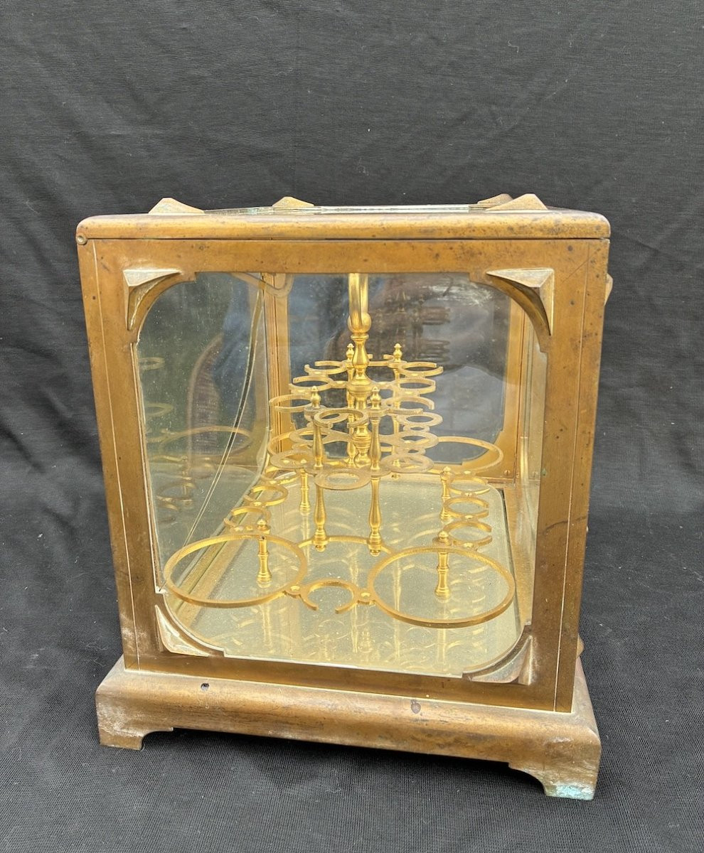 Baccarat Liqueur Cellar In Gilded Bronze-photo-3