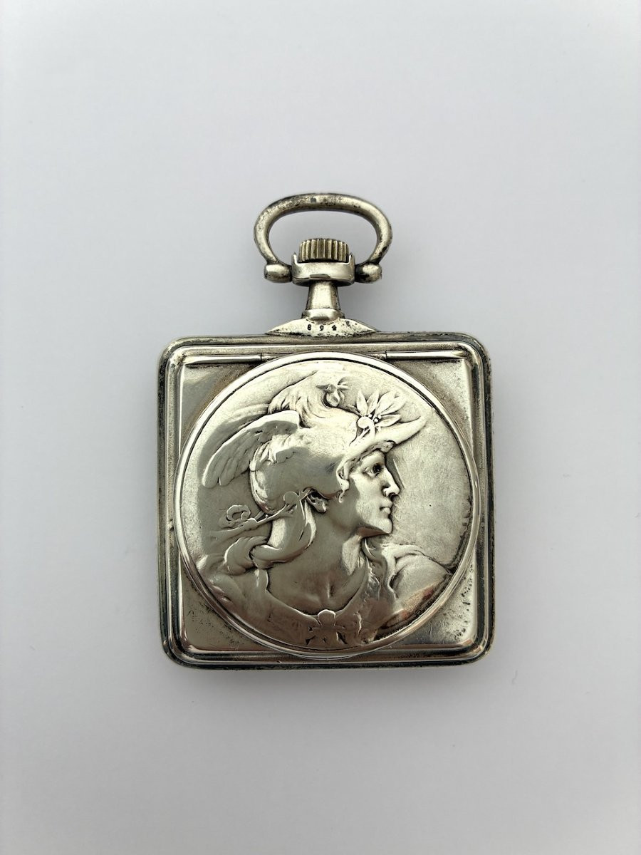 Montre de bureau ou de voyage signée Omega, probablement des années 1920–1930-photo-2