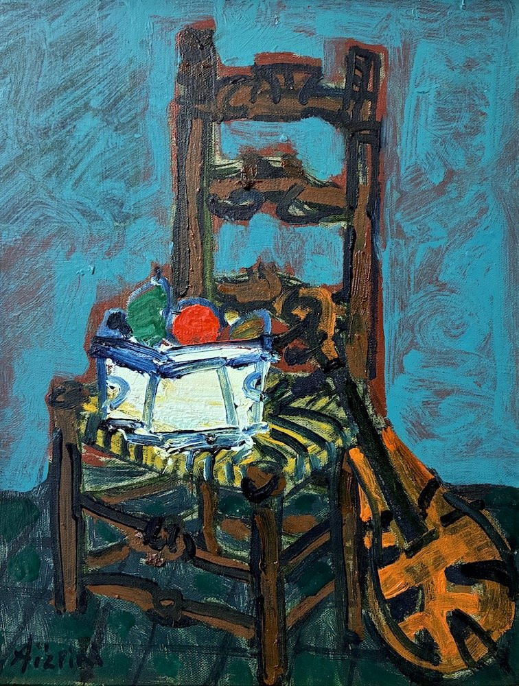 Paul Aïzpiri (1919-2016) La petite chaise italienne-photo-2
