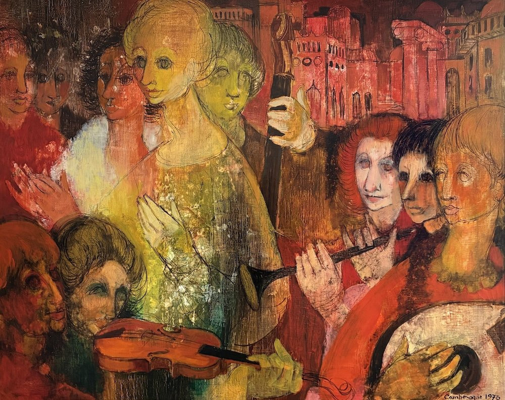 Jean CAMBEROQUE (1917-2001) "Concert nocturne"-photo-2