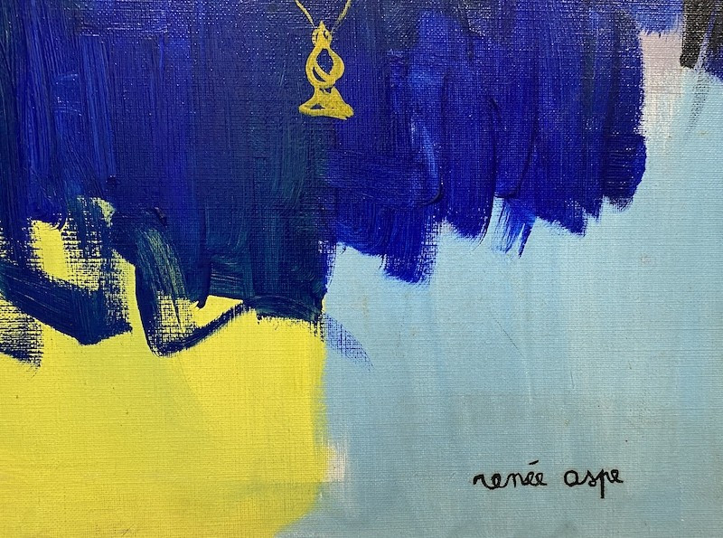 Renée Aspe - Oil On Canvas-photo-3