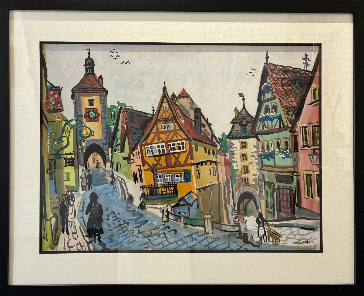 Renée Aspe - Ville De Bavière, Rothenburg 