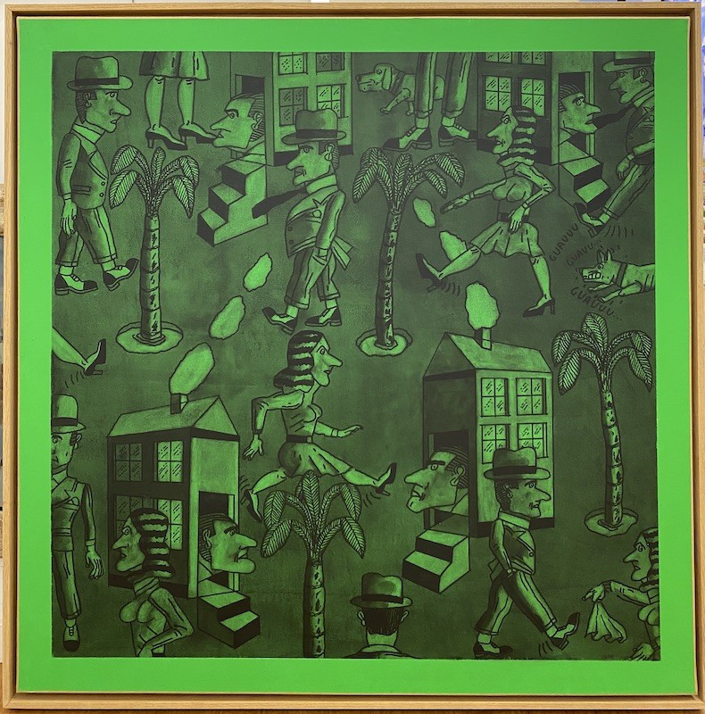 Antonio Segui - "Dubai en verano" 