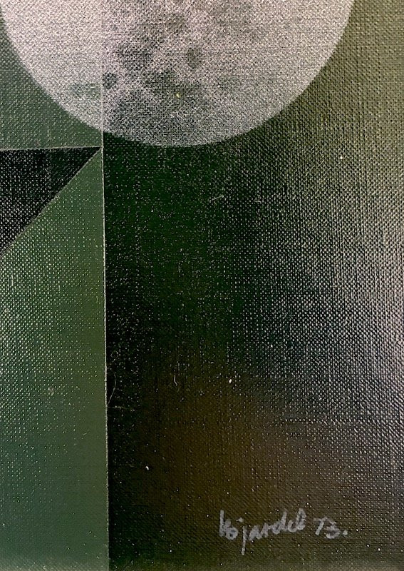 Bernard Jardel (1932-1984) Sirius, 1973 - Acrylic On Canvas-photo-2
