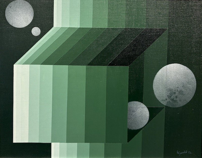 Bernard Jardel (1932-1984) Sirius, 1973 - Acrylic On Canvas-photo-4