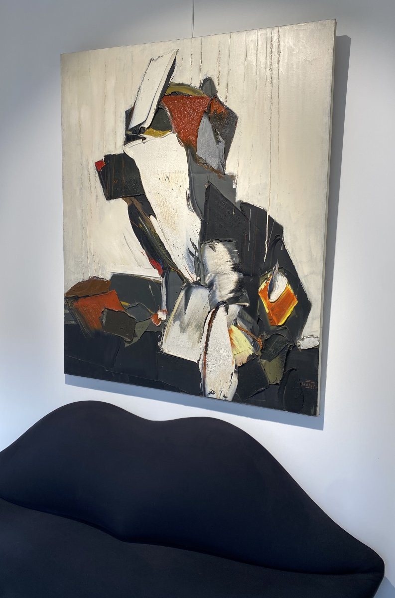 Jan MEIJER (1927 - 1995) - Huile sur toile -photo-3