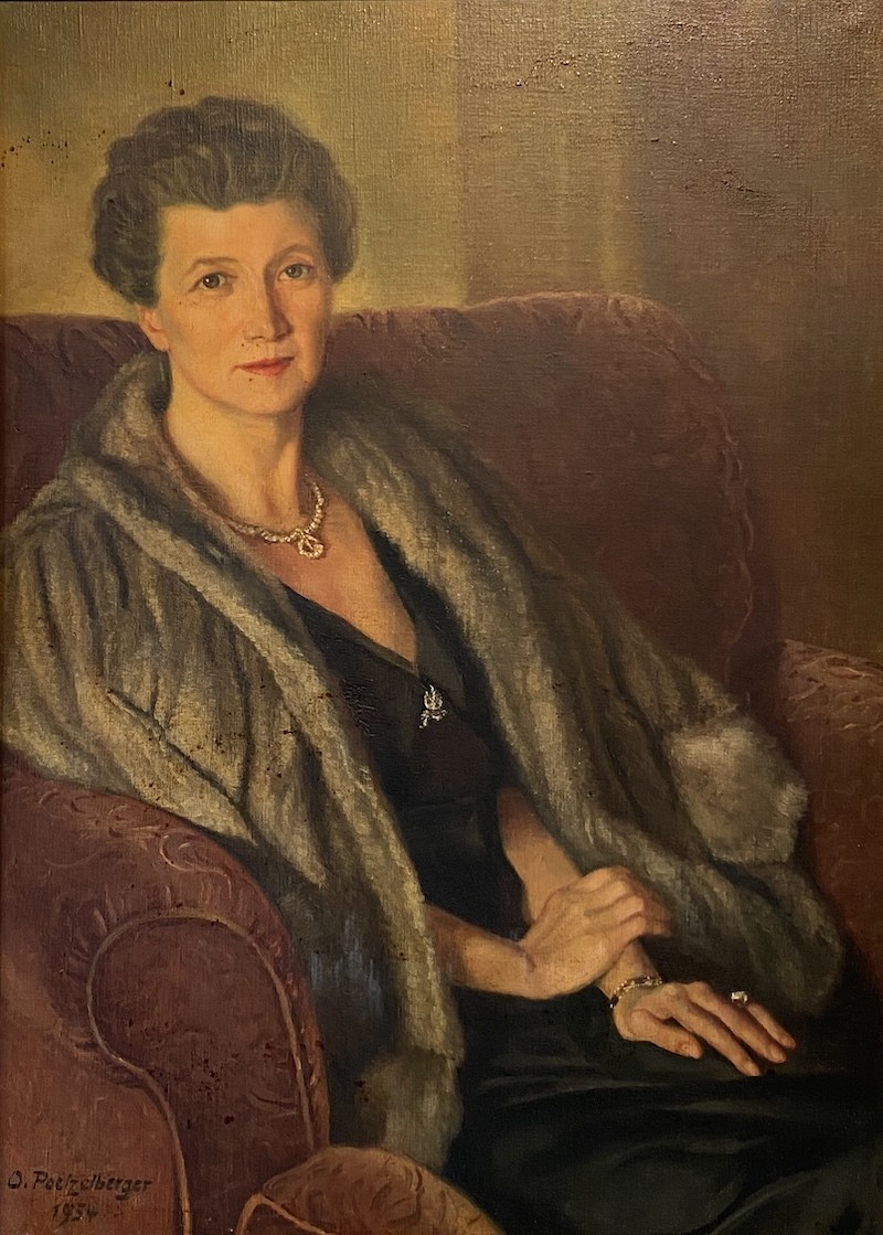 Oswald POETLZELBERGER (1893 - 1966) - Portrait de femme-photo-2