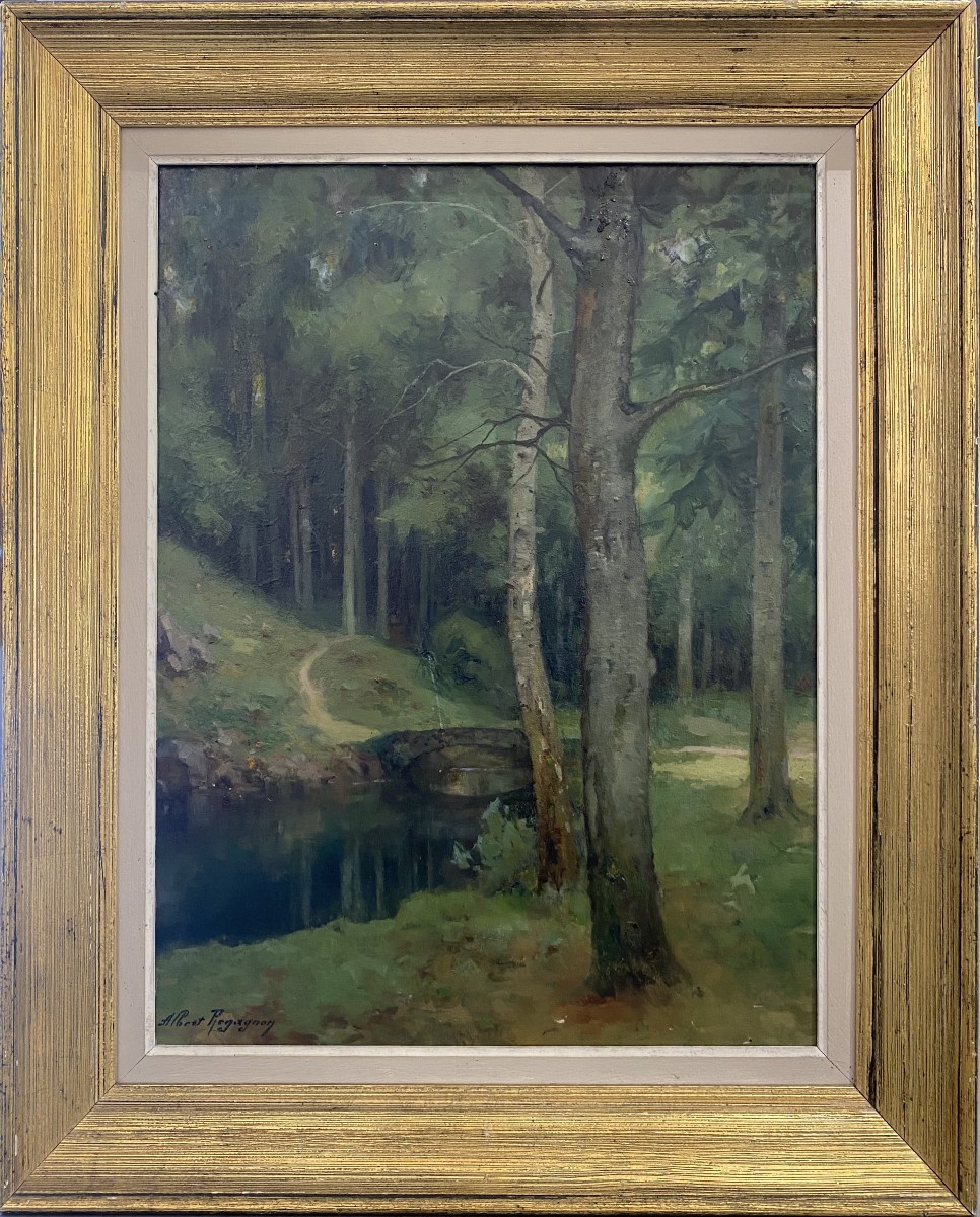 Albert REGAGNON (1874-1961) Sentaraille