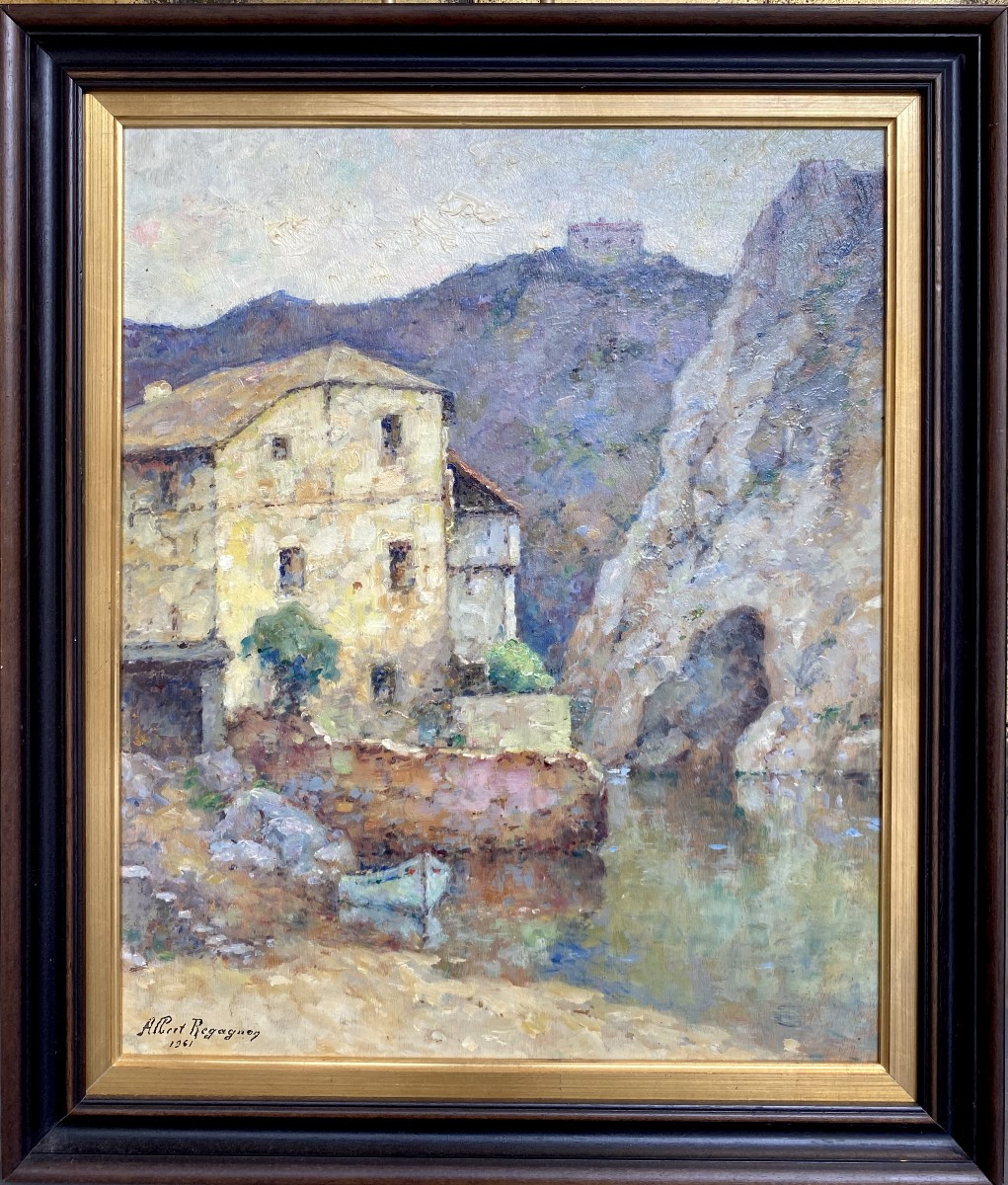 Albert Regagnon (1874-1961) - The Mill On The Salat 