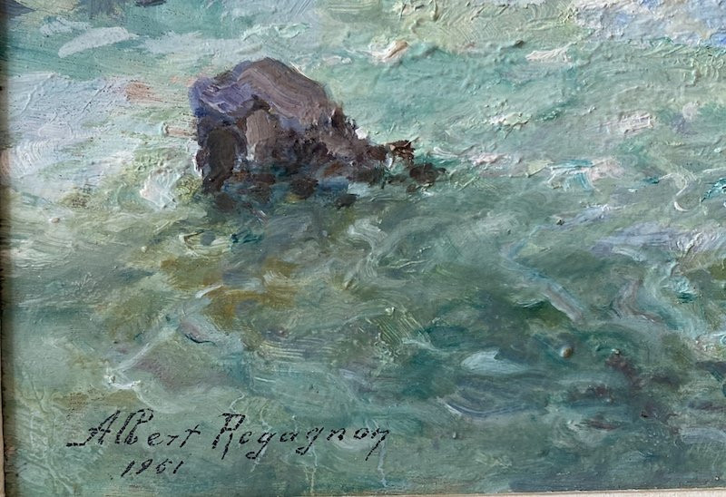 Albert Regagnon (1874-1961) - Small House On The Salat -photo-3