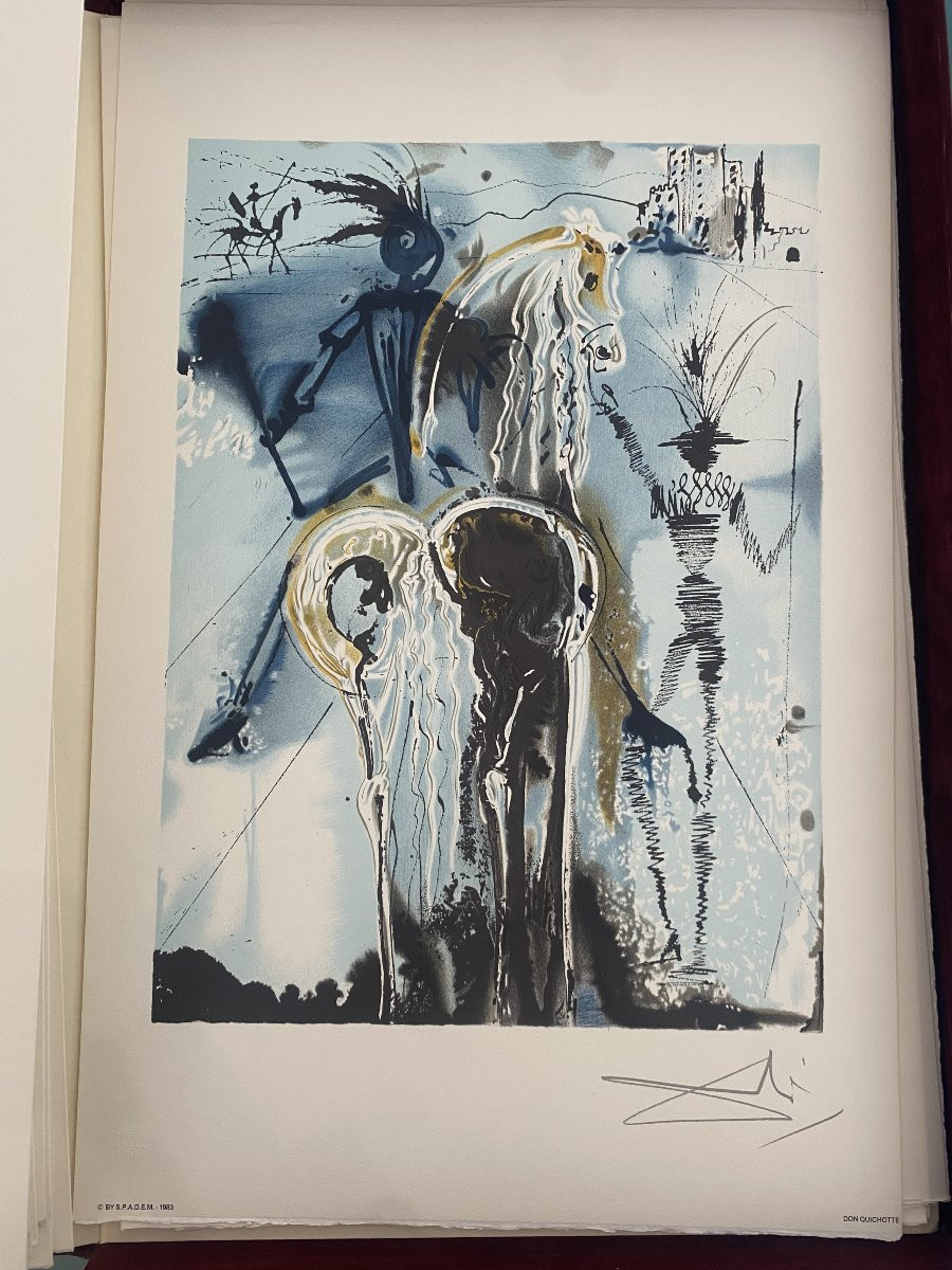 Ouvrage "Les chevaux" de Salvador Dalí - -photo-6