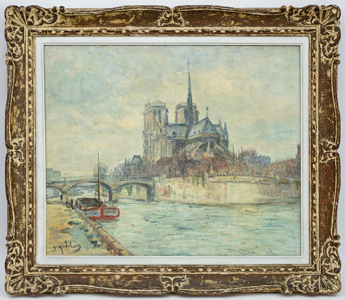 Gustave MADELAIN  (1867-1944) - Notre Dame de Paris 