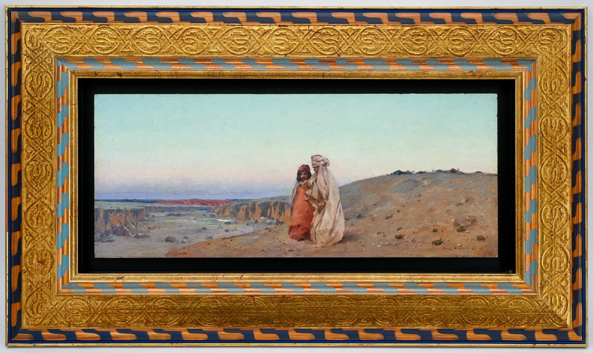 Eugène DESHAYES (1828-1891) Scène orientaliste 